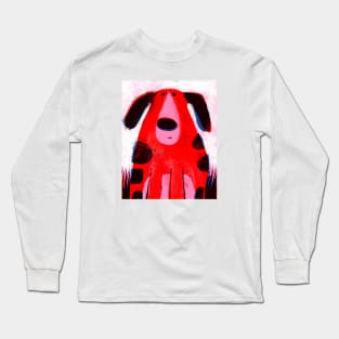 Red dog Long Sleeve T-Shirt